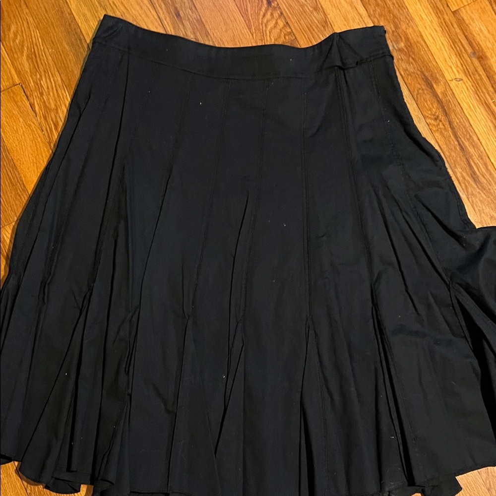 Michael Kors Black A-Line Skirt